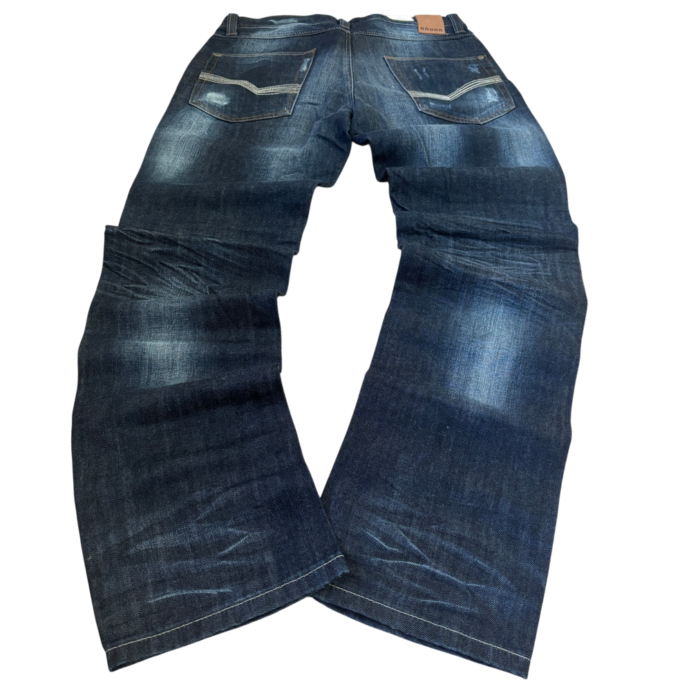 Krunk Washed Baggy Jeans 1