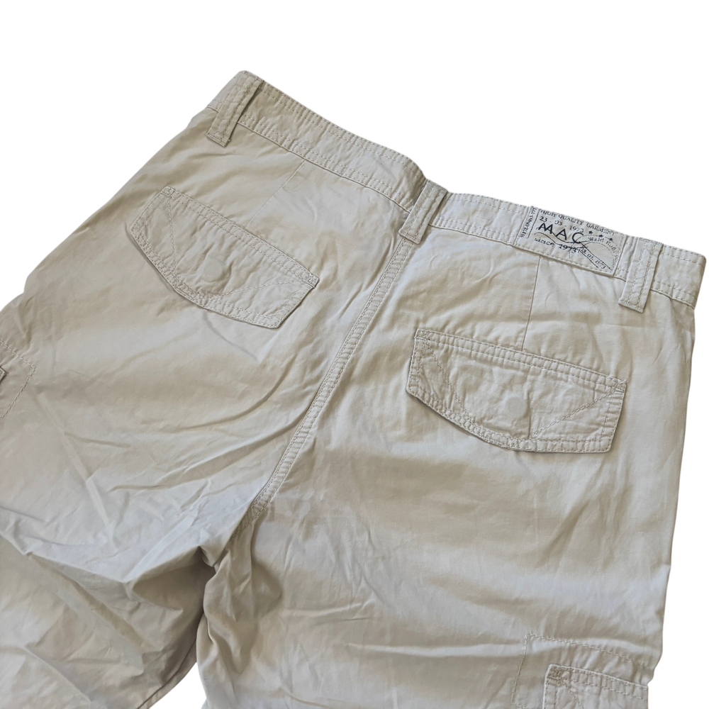 Creamy Stone Island 3/4 Shorts Style 5