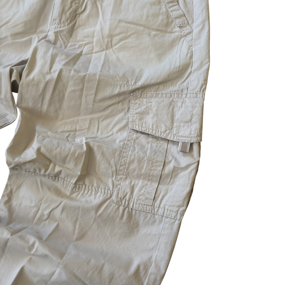 Creamy Stone Island 3/4 Shorts Style 2