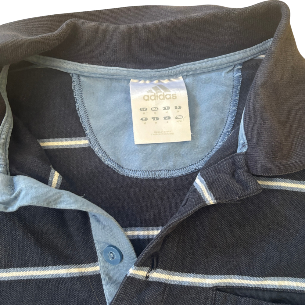Adidas Blue Stripes Polo 3