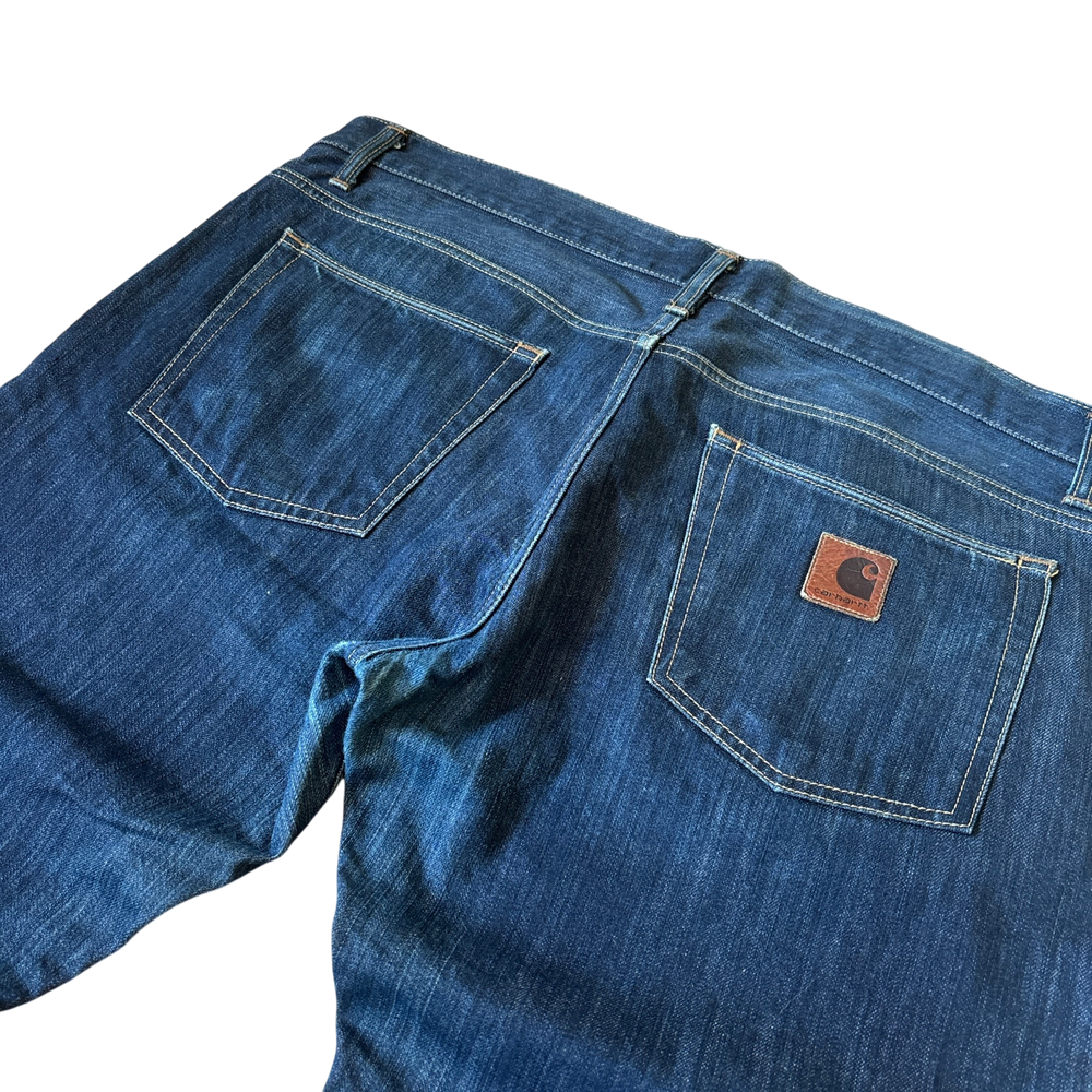 Carhartt Big Boy Dark Blue Baggy Jeanz 2