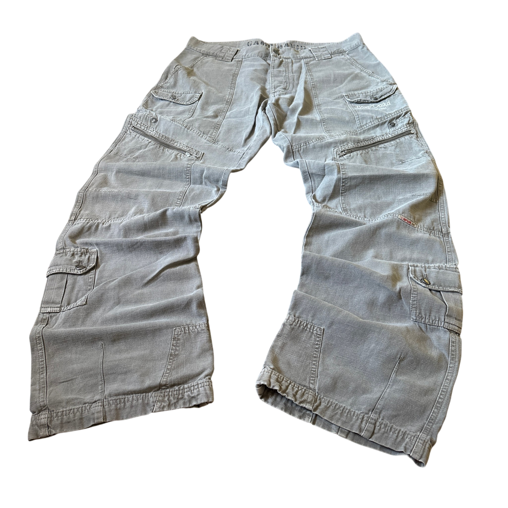 Camp David Countless Details Creamy Cotton Baggy Pantz 1