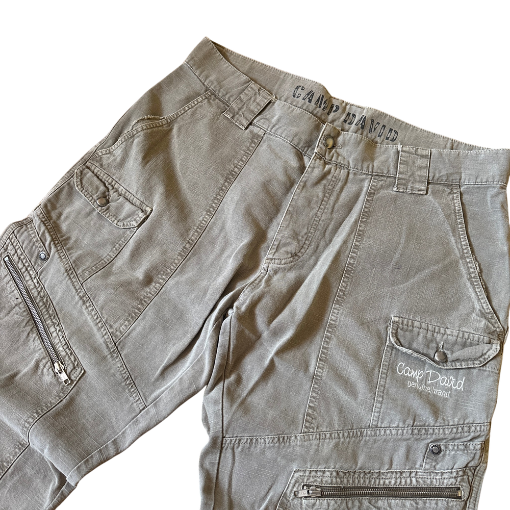 Camp David Countless Details Creamy Cotton Baggy Pantz 7