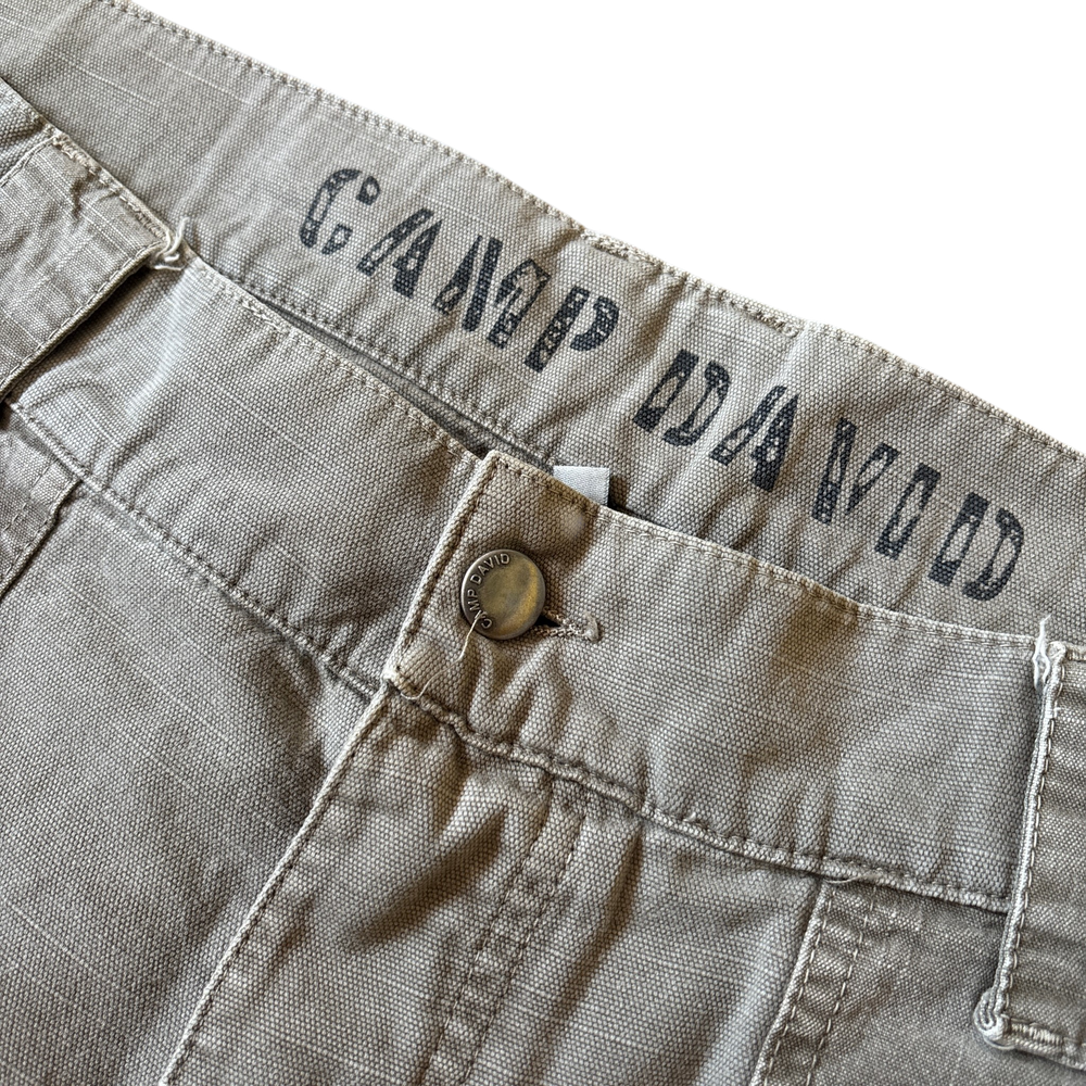 Camp David Countless Details Creamy Cotton Baggy Pantz 8