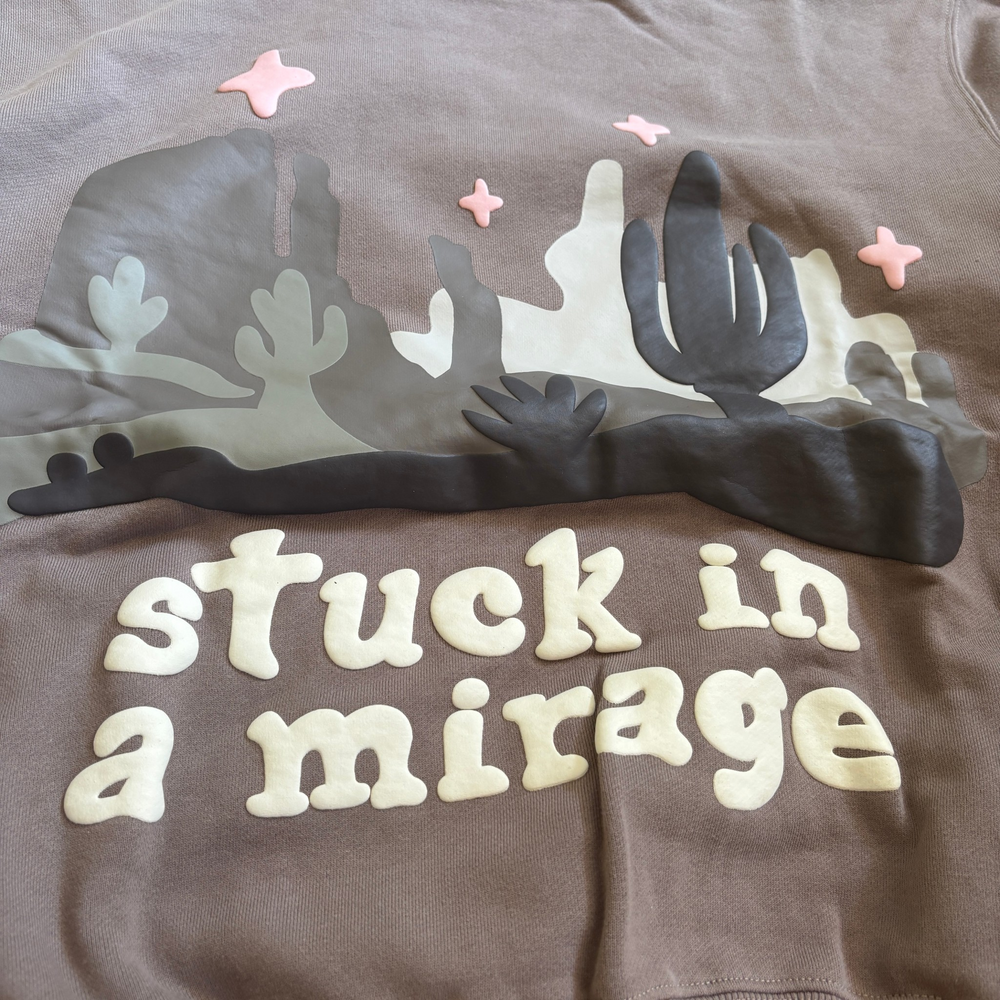 Broken Planet Puffy Embroidery Hoodie 2