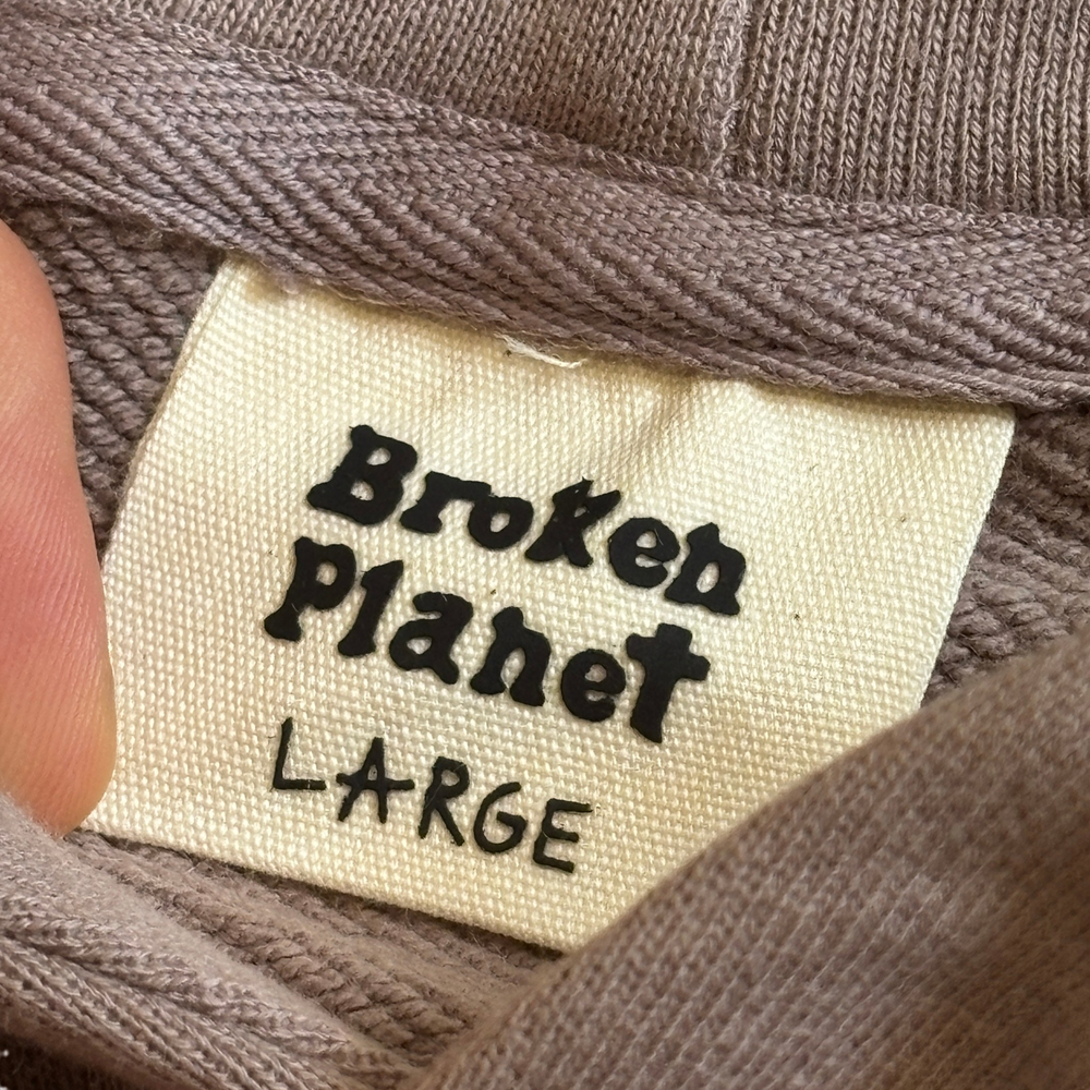 Broken Planet Puffy Embroidery Hoodie 5