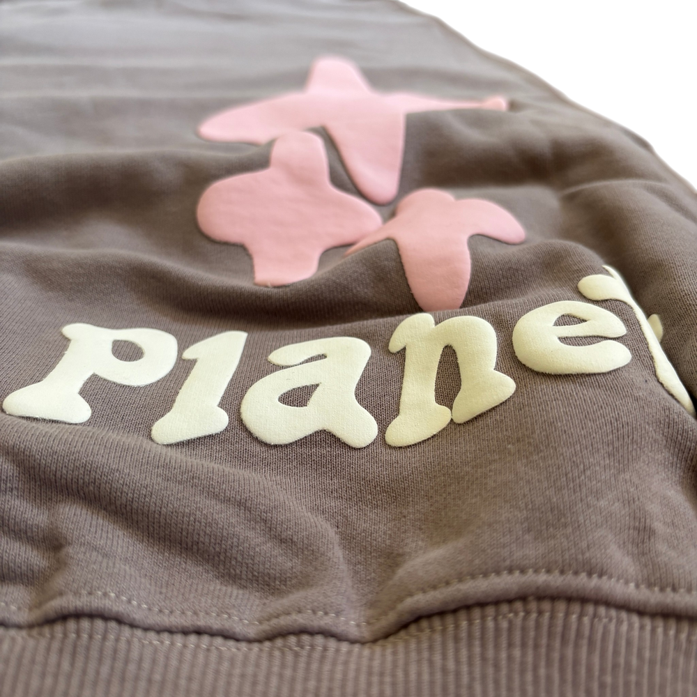 Broken Planet Puffy Embroidery Hoodie 8