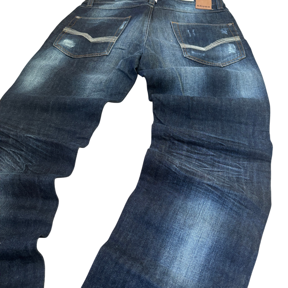 Krunk Washed Baggy Jeans 2