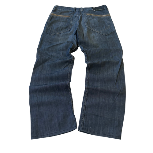 Future Dark Gray Vintage Zipped Pocket Jeans