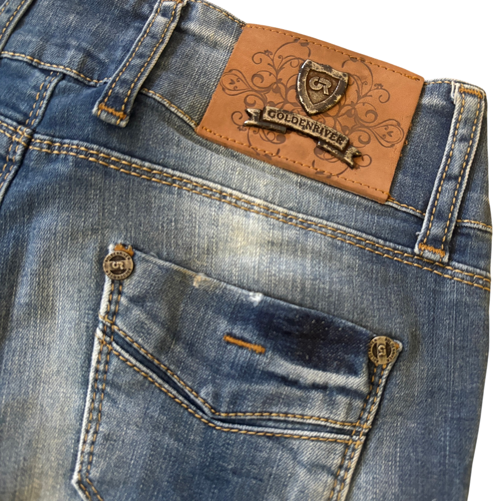 Cowboy Golden River Retro Light Blue Jeans 3
