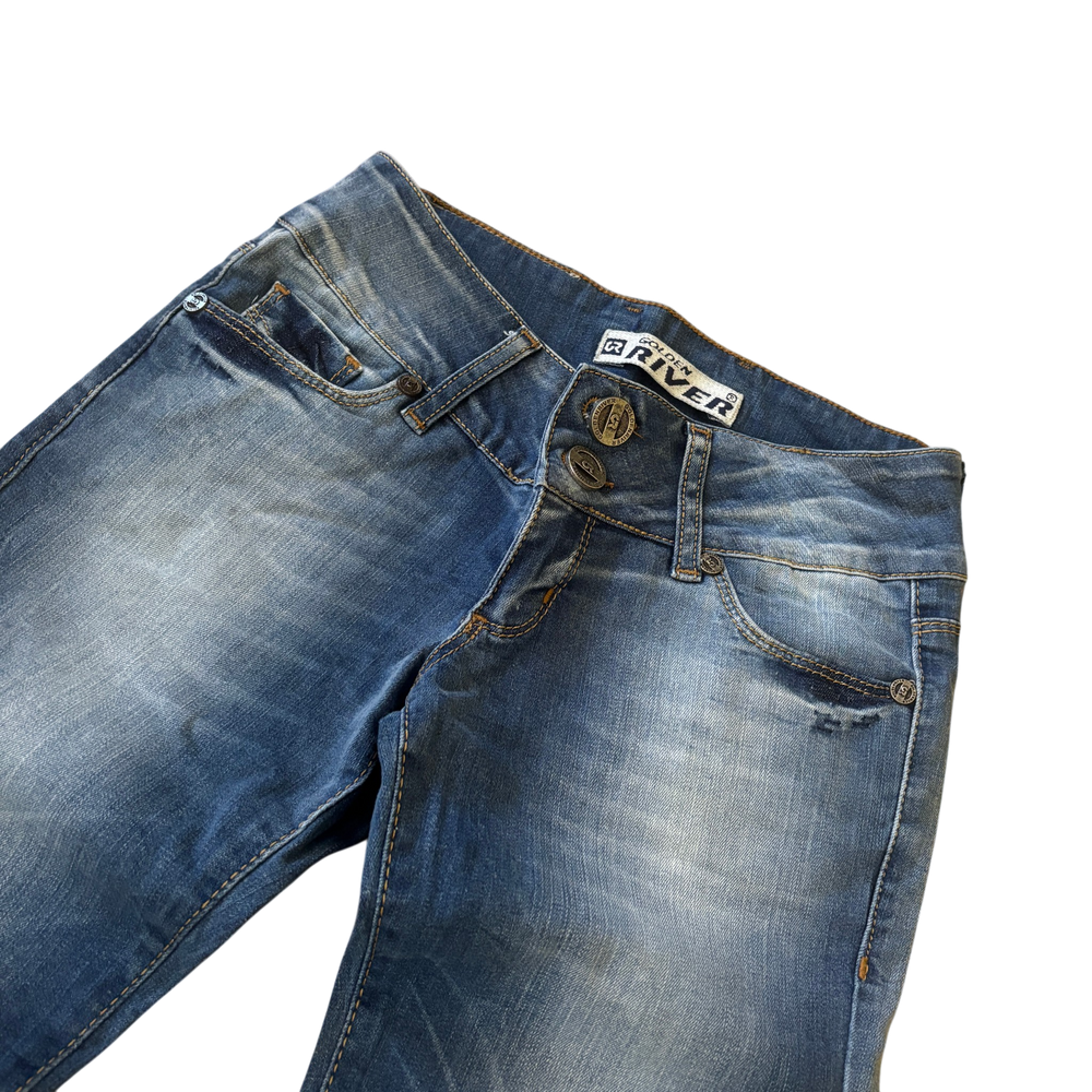 Cowboy Golden River Retro Light Blue Jeans 5