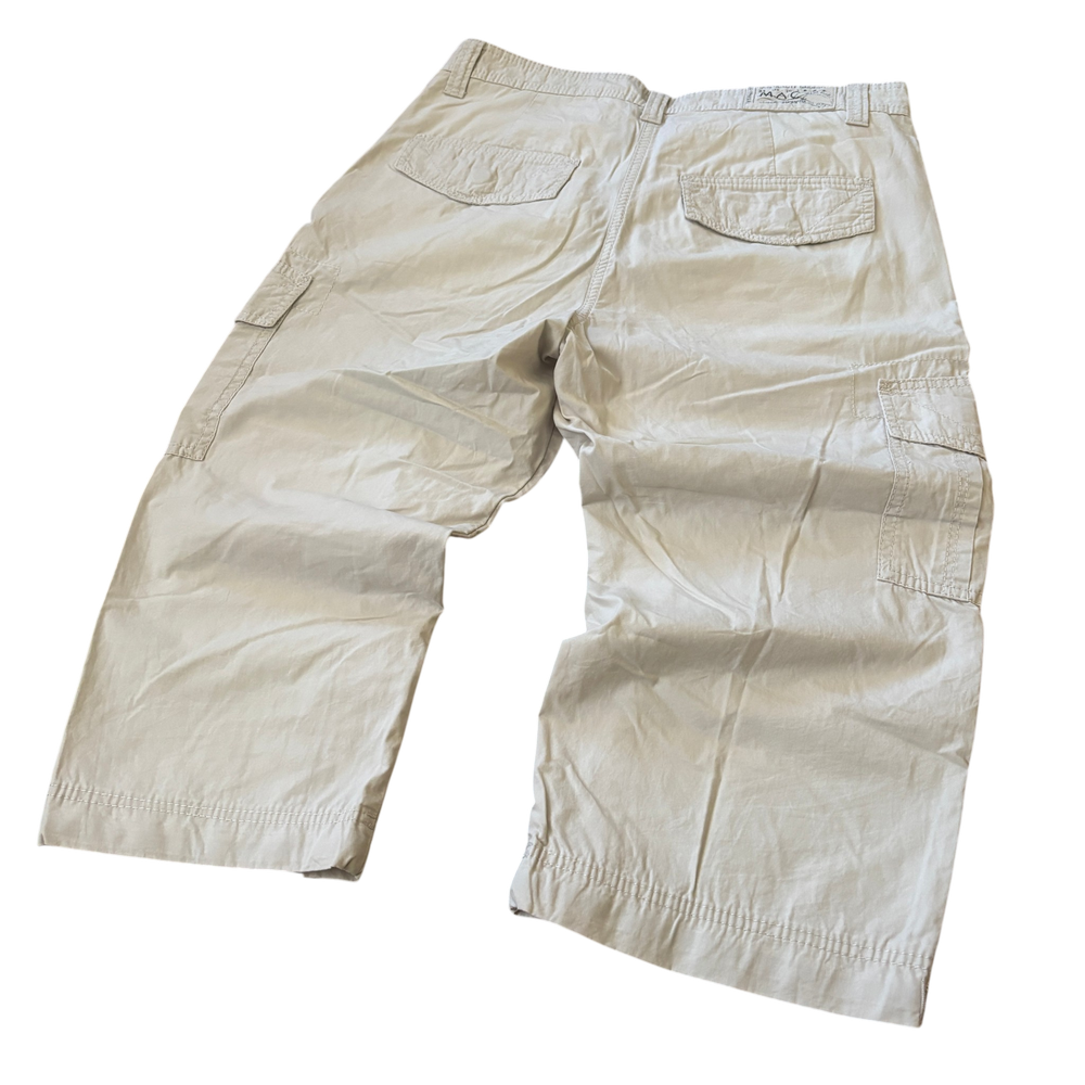 Creamy Stone Island 3/4 Shorts Style 4