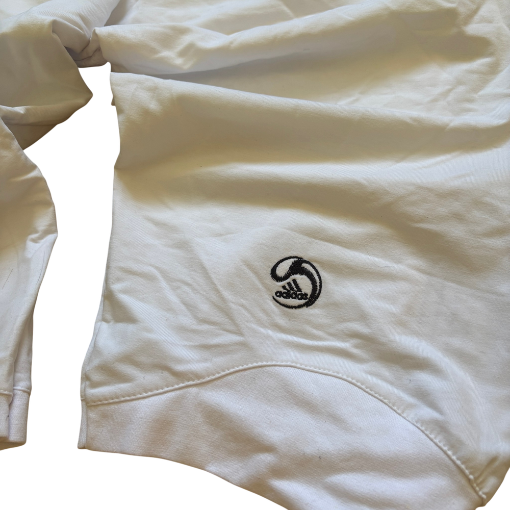 Adidas White 3/4 Long Shorts 6