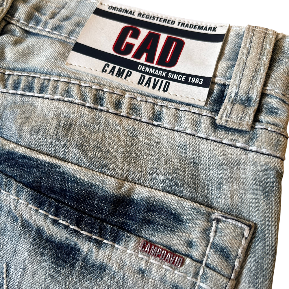 Camp David Light Blue Washed Bootcut Jeans 8