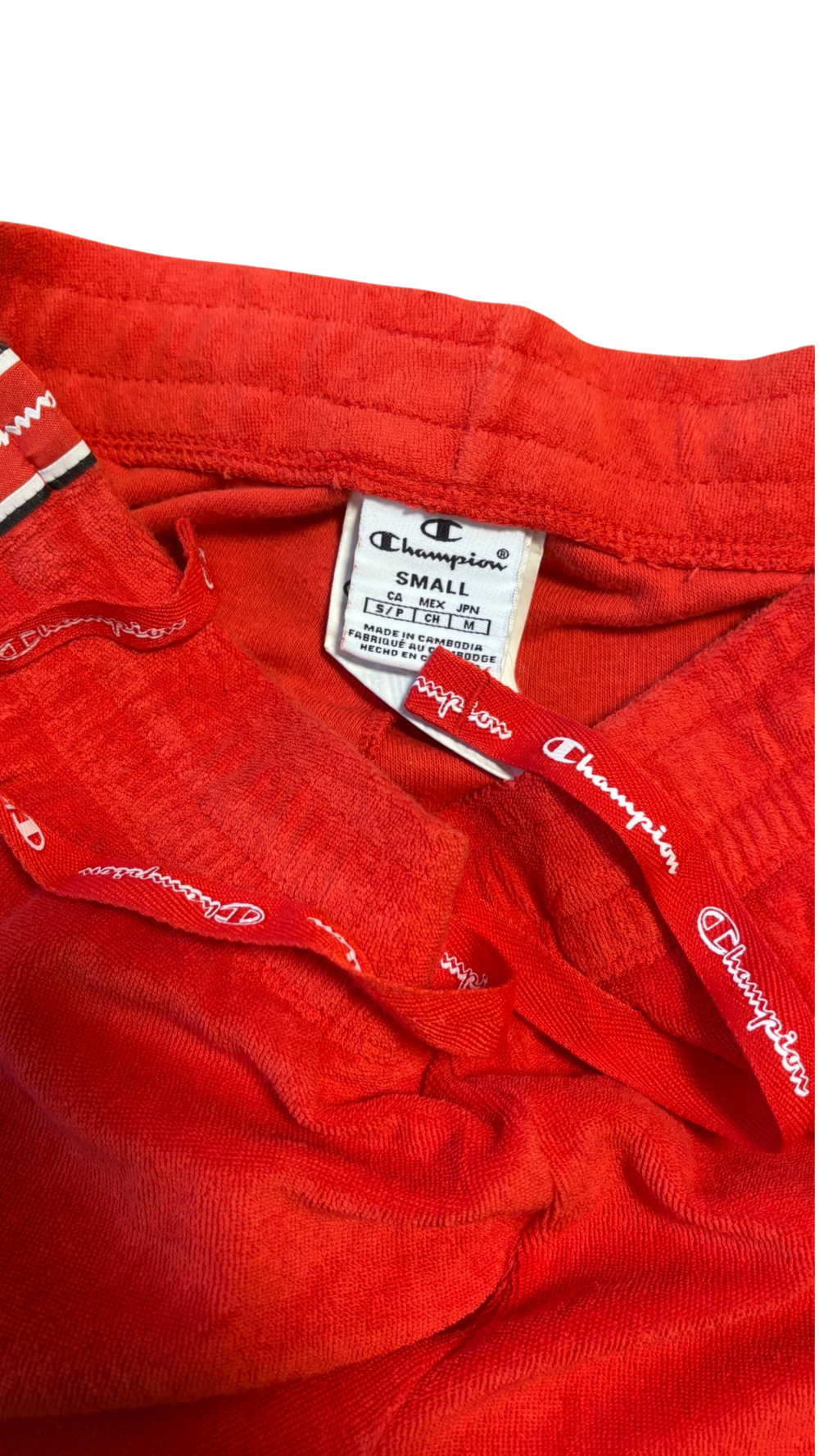 Champion Red Sporty Shorts 3