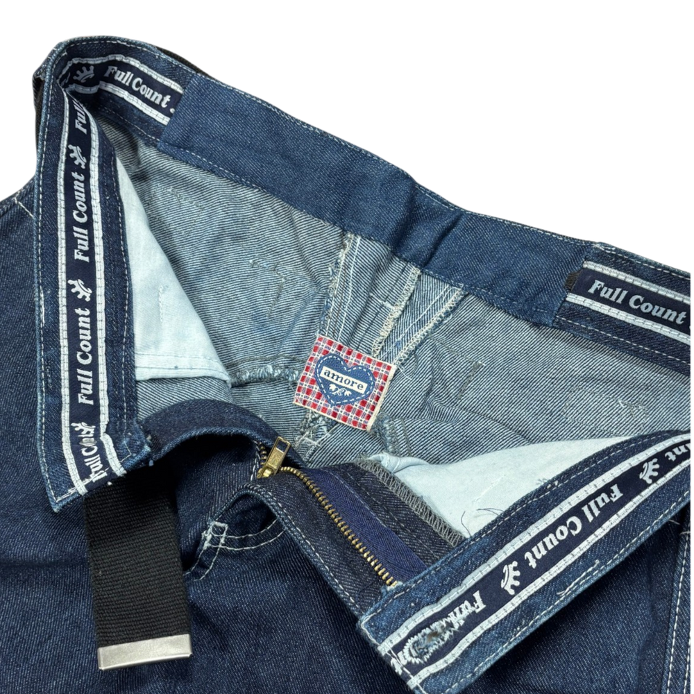 USA Jeans Deep Blue Embroidery Pocket Jeans 7