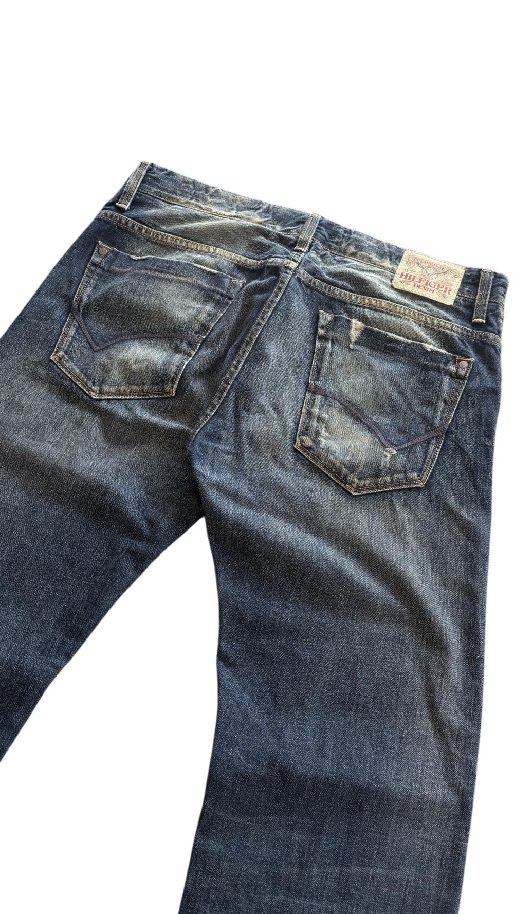 Дънки Tommy Hilfiger с избелен ефект 2