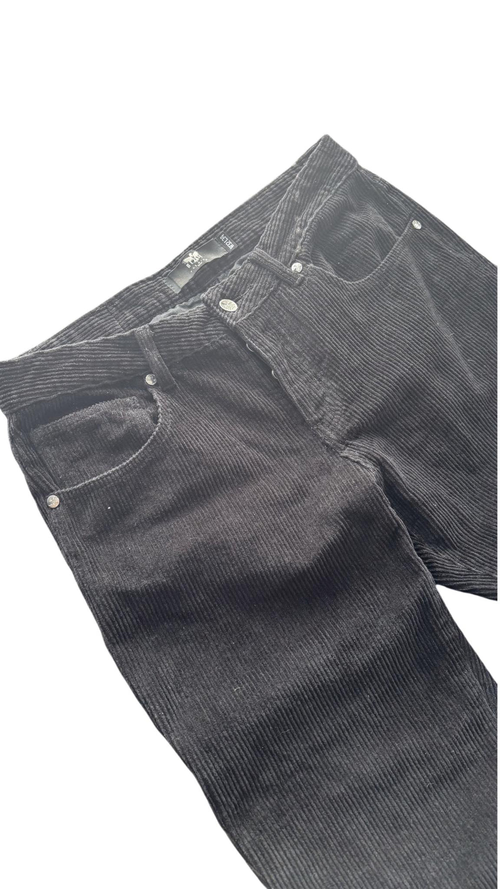 Black Premium Corduroy Jeans 2