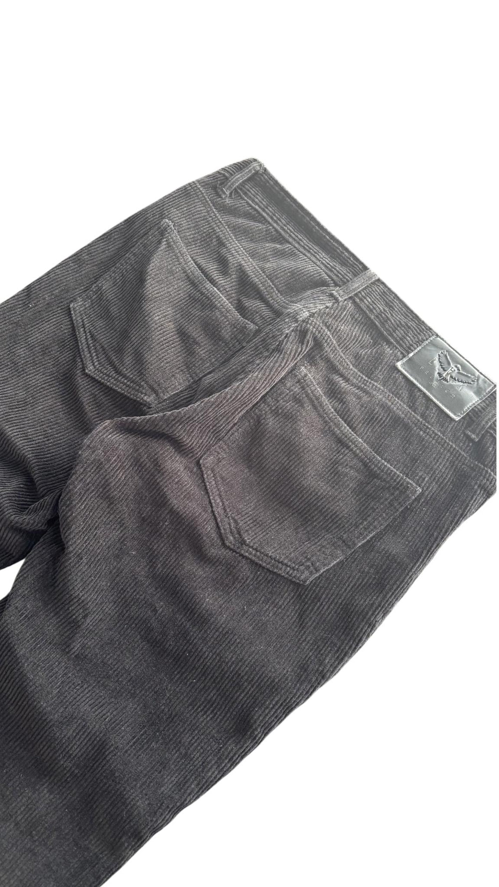 Black Premium Corduroy Jeans 7