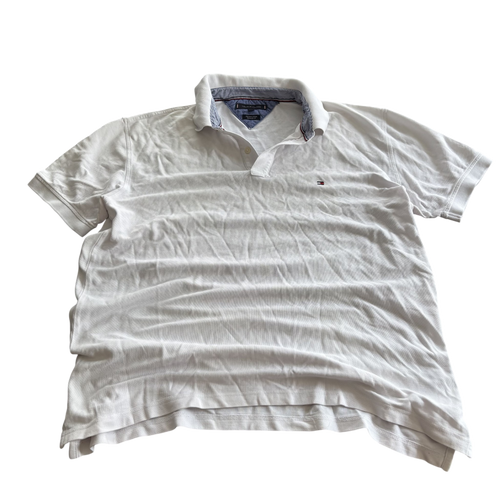 Tommy Hilfiger бяло поло