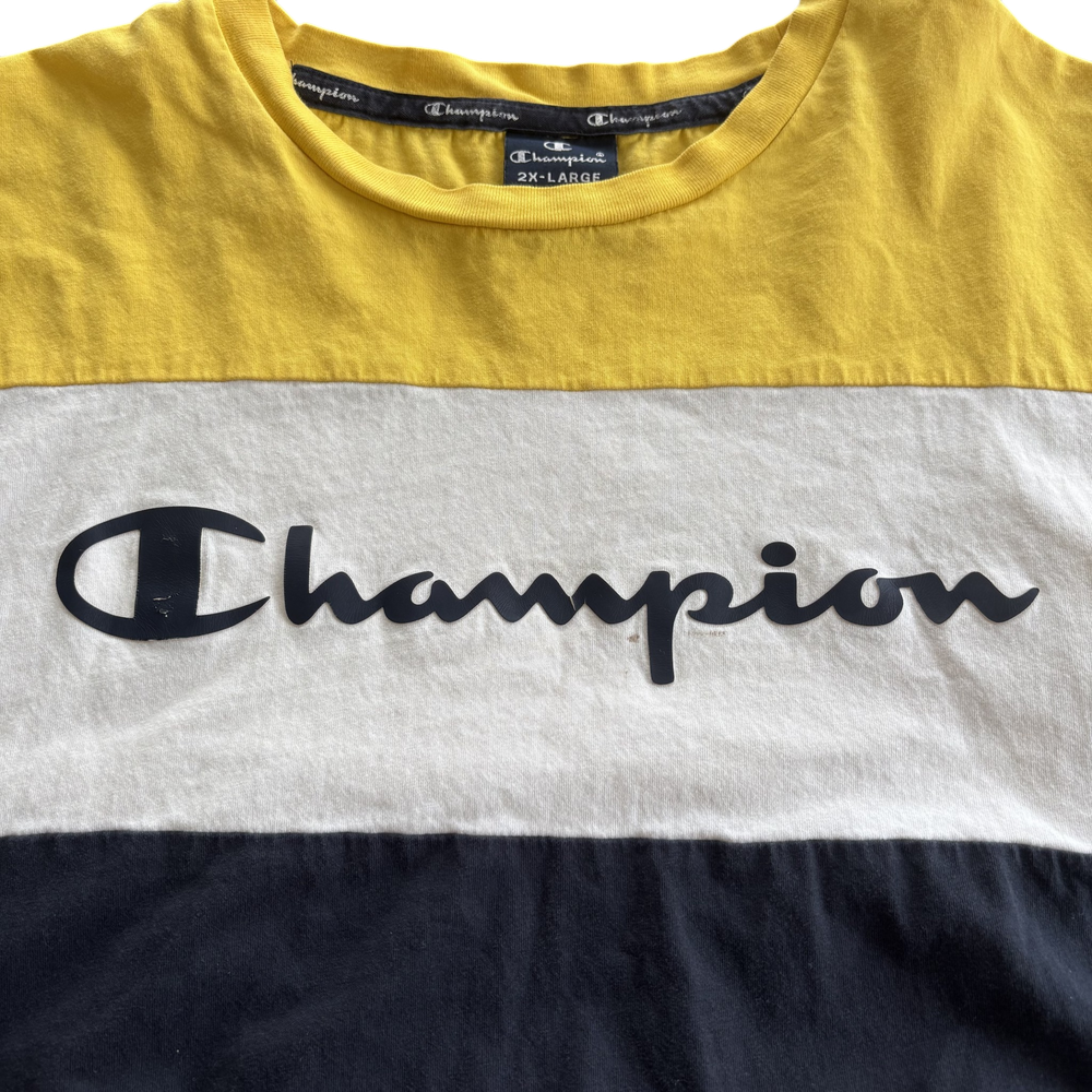 Жълта тениска Champion 2