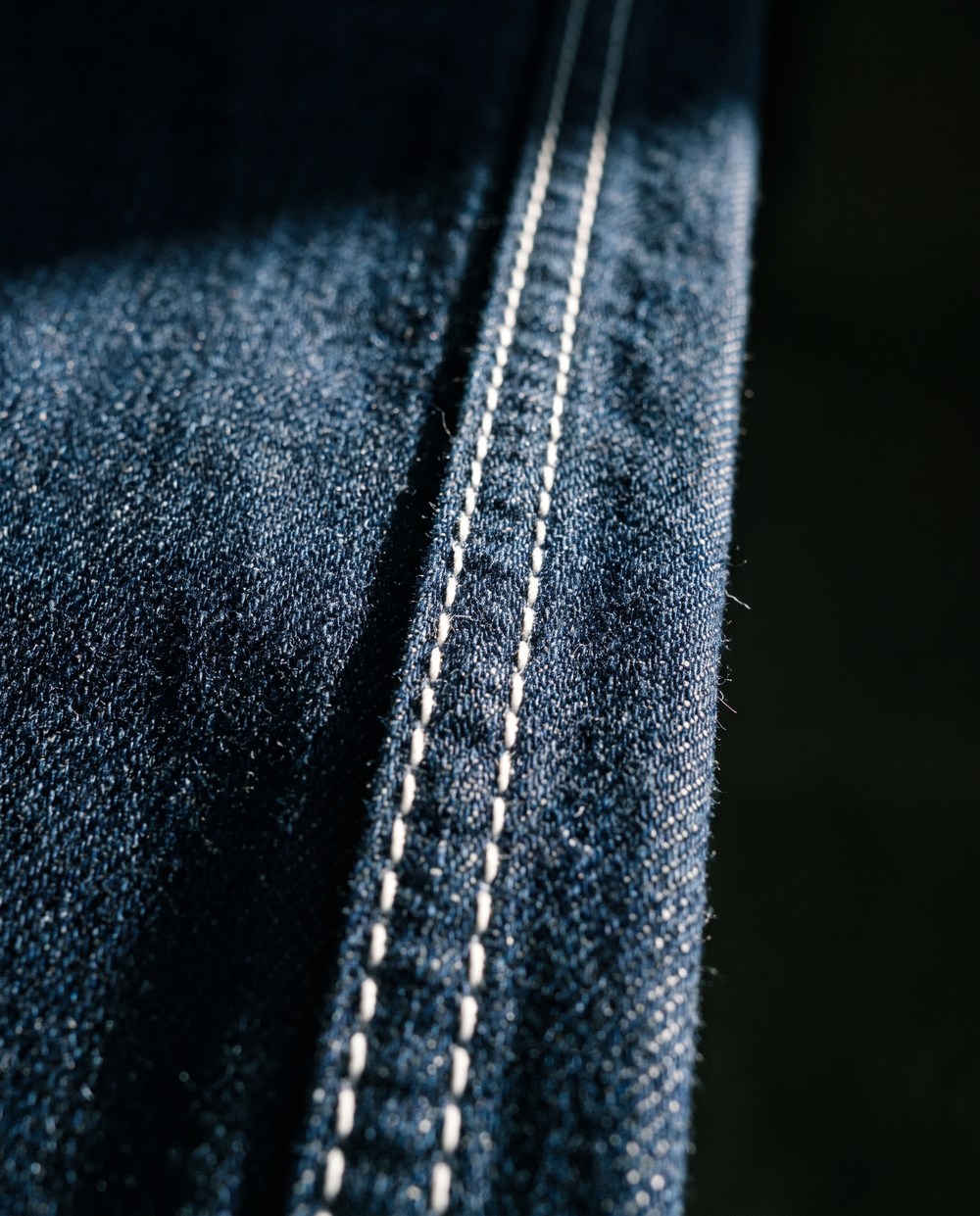 USA Jeans Deep Blue Embroidery Pocket Jeans 4