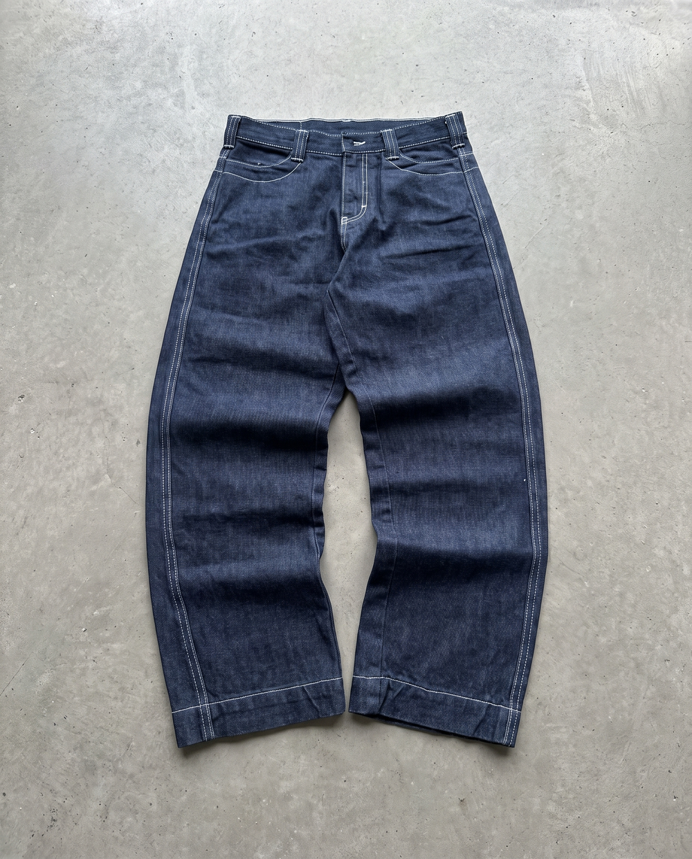 USA Jeans Deep Blue Embroidery Pocket Jeans 6