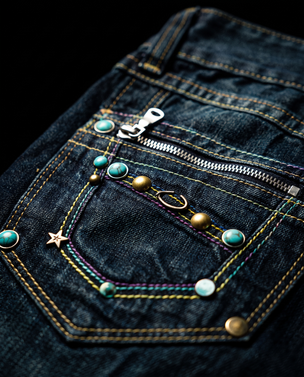Miss60 Crystal Bootcut Magic Spells Sexy Jeanz 3