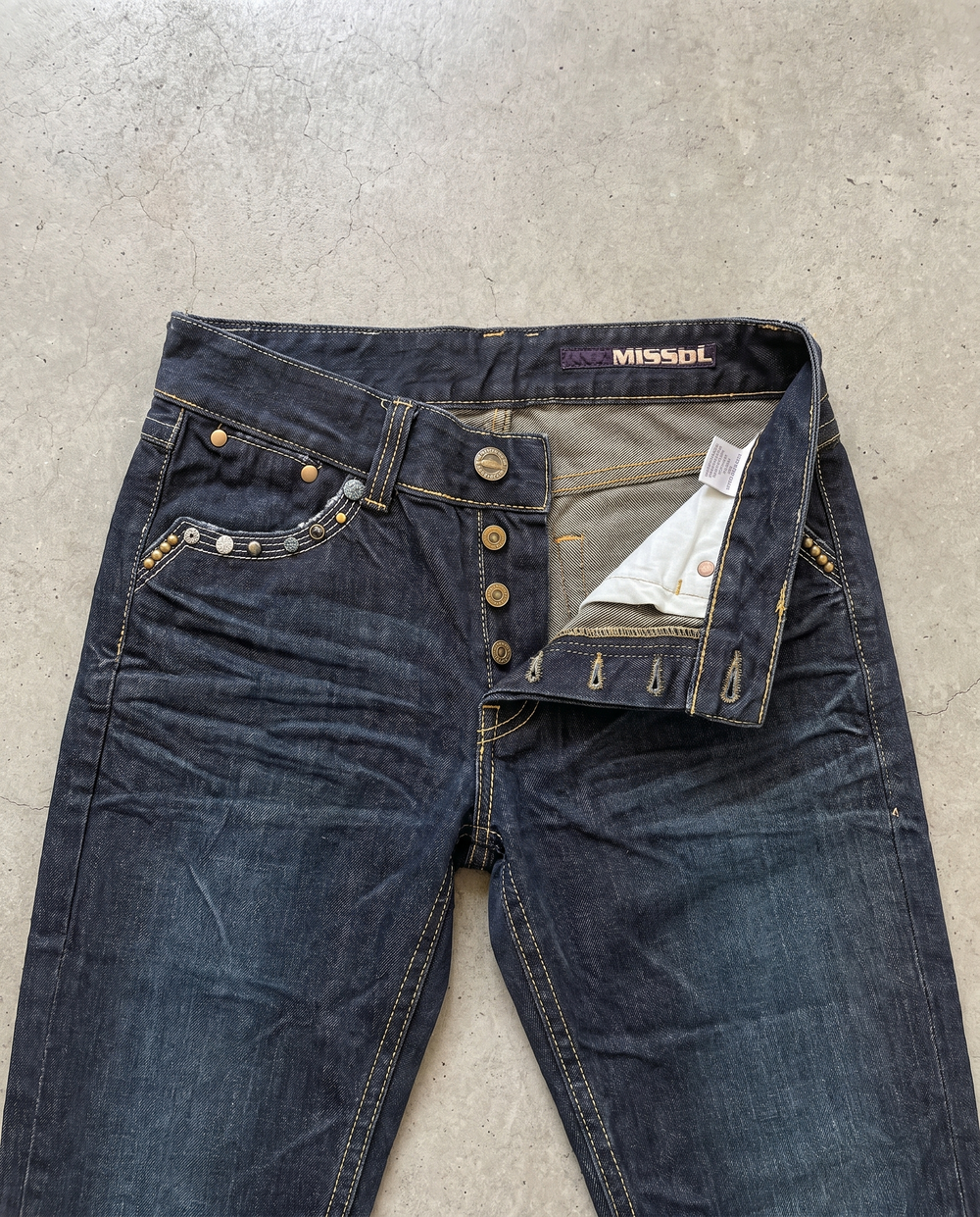 Miss60 Crystal Bootcut Magic Spells Sexy Jeanz 9